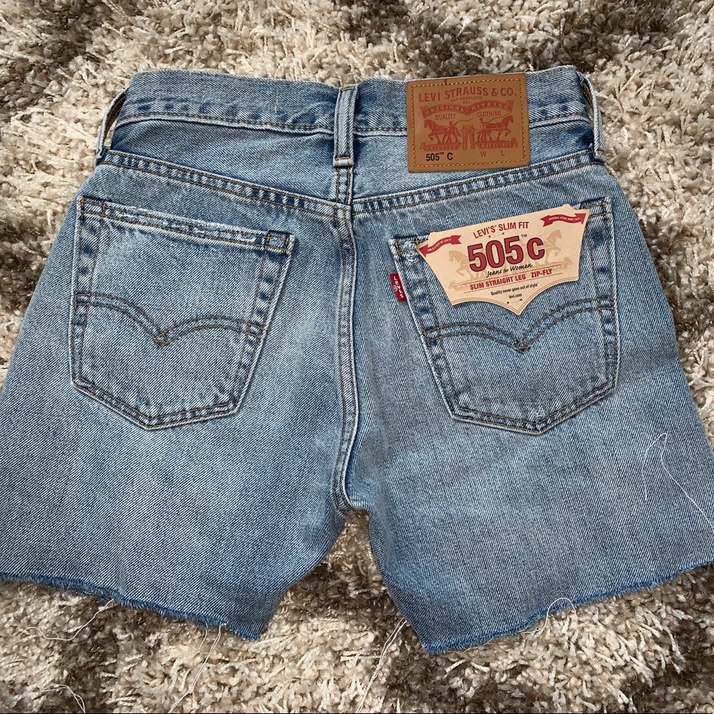 Vintage Levi Cut Up Shorts